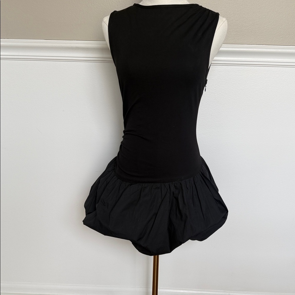 Revolve Maya Bubble dress in black